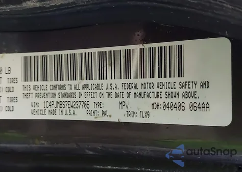 2014 Jeep Cherokee Trailhawk z USA, uszkodzony, nr VIN 1C4PJMBS7EW237705